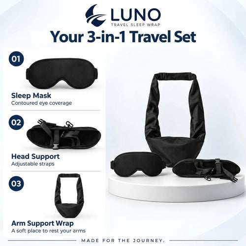 First Class 3-in-1 Flight Sleep Set